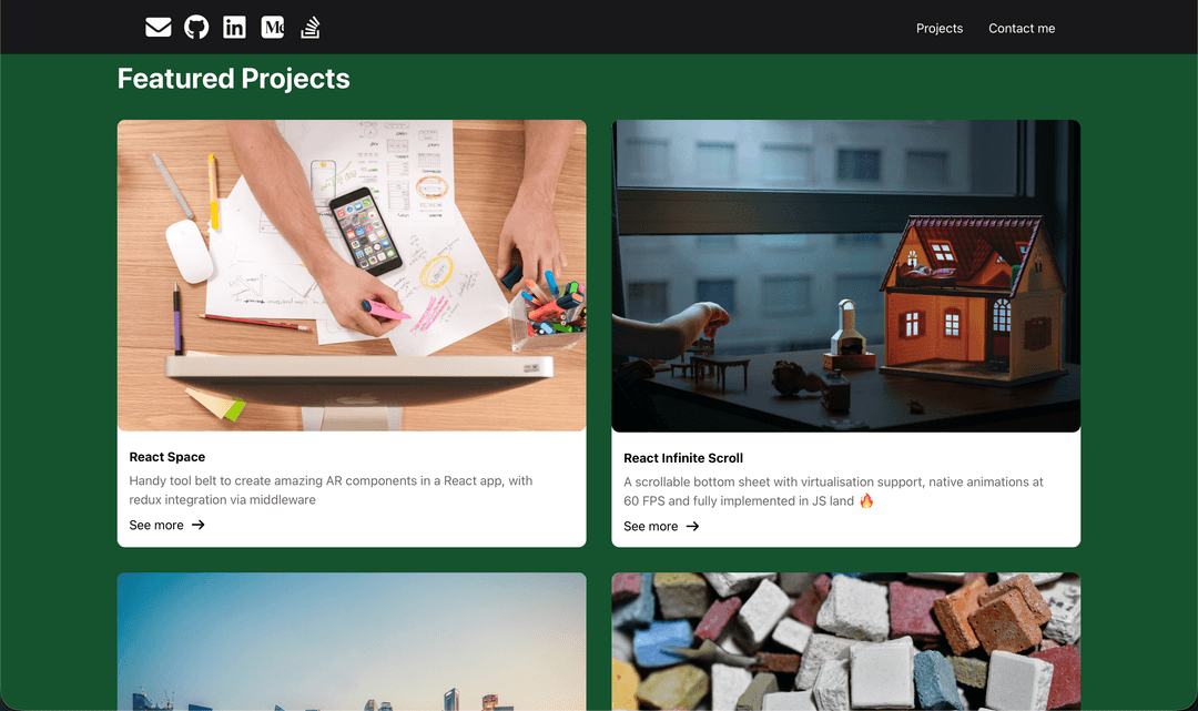 Meta React certification course final project